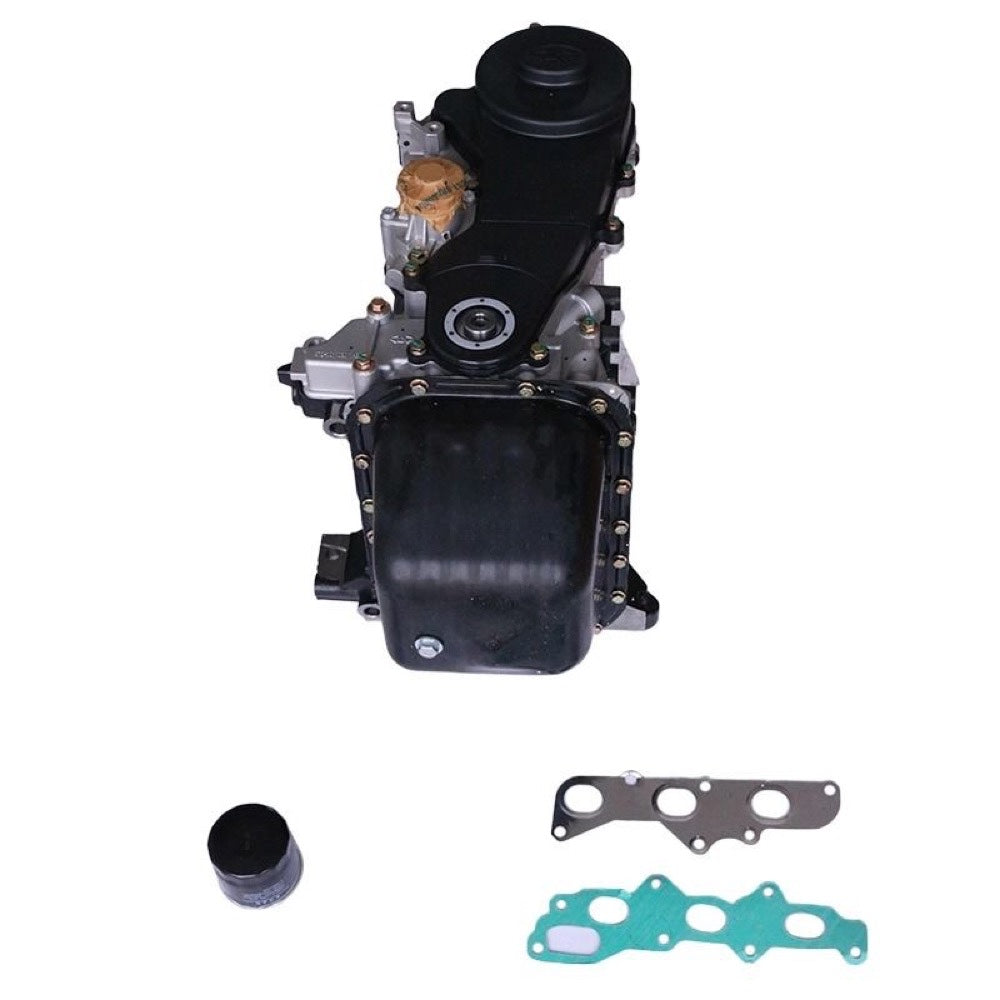 4 Stroke 3-Cylinder SQR372 800CC Gasoline Engine Motor Assembly with Manifold Gasket Set compatible with John Deere 4X4 Gator XUV 825i 835E 835M 835R
