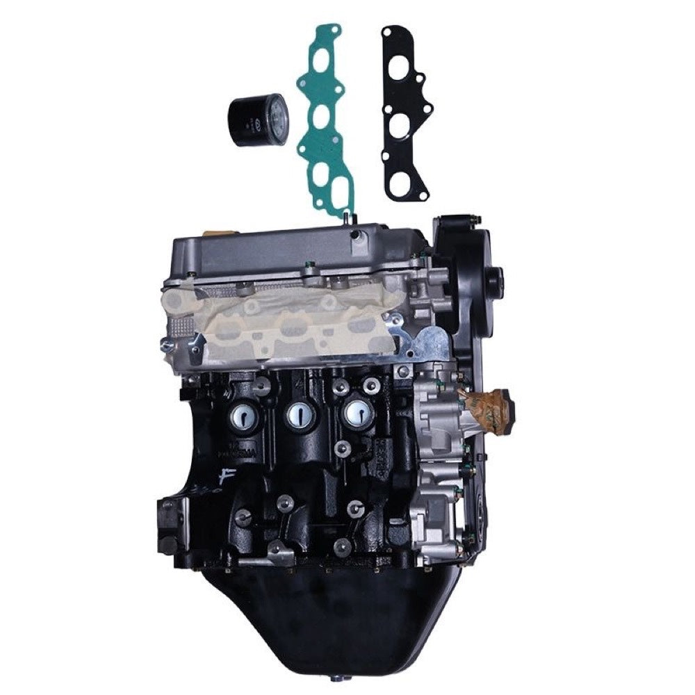 4 Stroke 3-Cylinder SQR372 800CC Gasoline Engine Motor Assembly with Manifold Gasket Set compatible with John Deere 4X4 Gator XUV 825i 835E 835M 835R