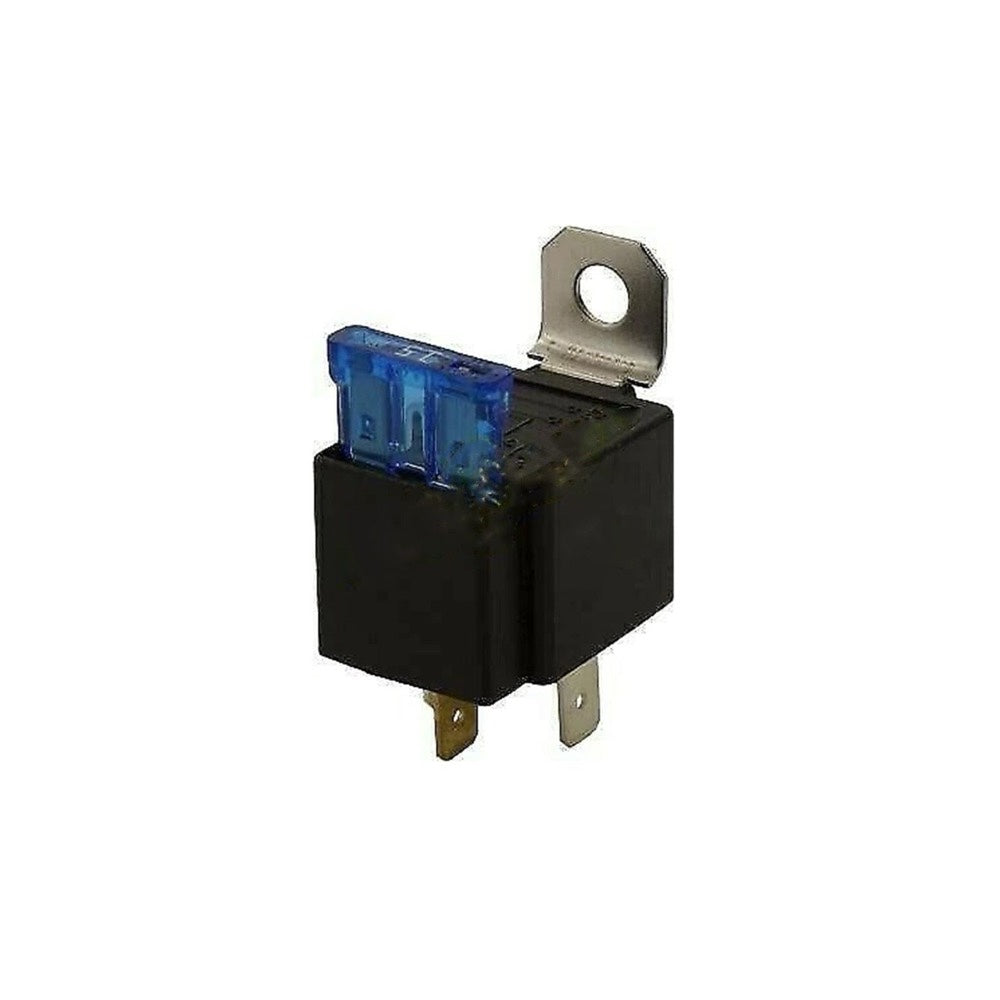 4 Terminal SPST 12V Relay with 30A Fuse 994821 compatible with Tractor