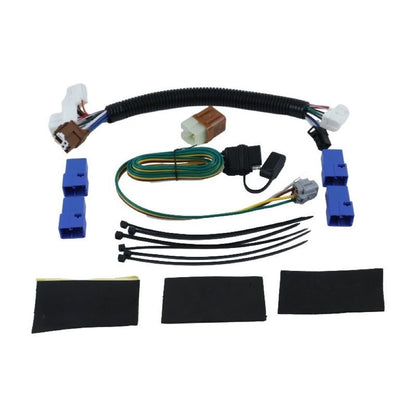 4 Way Flat Trailer Wiring Harness Kit CX01088 for use with Nissan Pathfinder Infiniti QX60 2013-2020