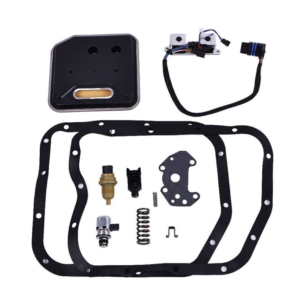 42RE 44RE 46RE 47RE 48RE Transmission Solenoid Service Upgrade Kit 52118500AB compatible with Dodge Ram 1500 2500 3500 Jeep Grand Cherokee
