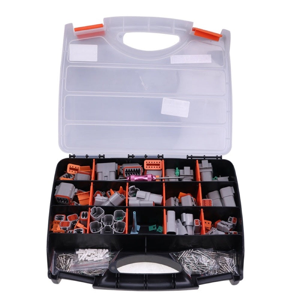 450 Pcs Deutsch DT Connector Plug Kit fits 14-20 AWG Stamped Contacts Kit