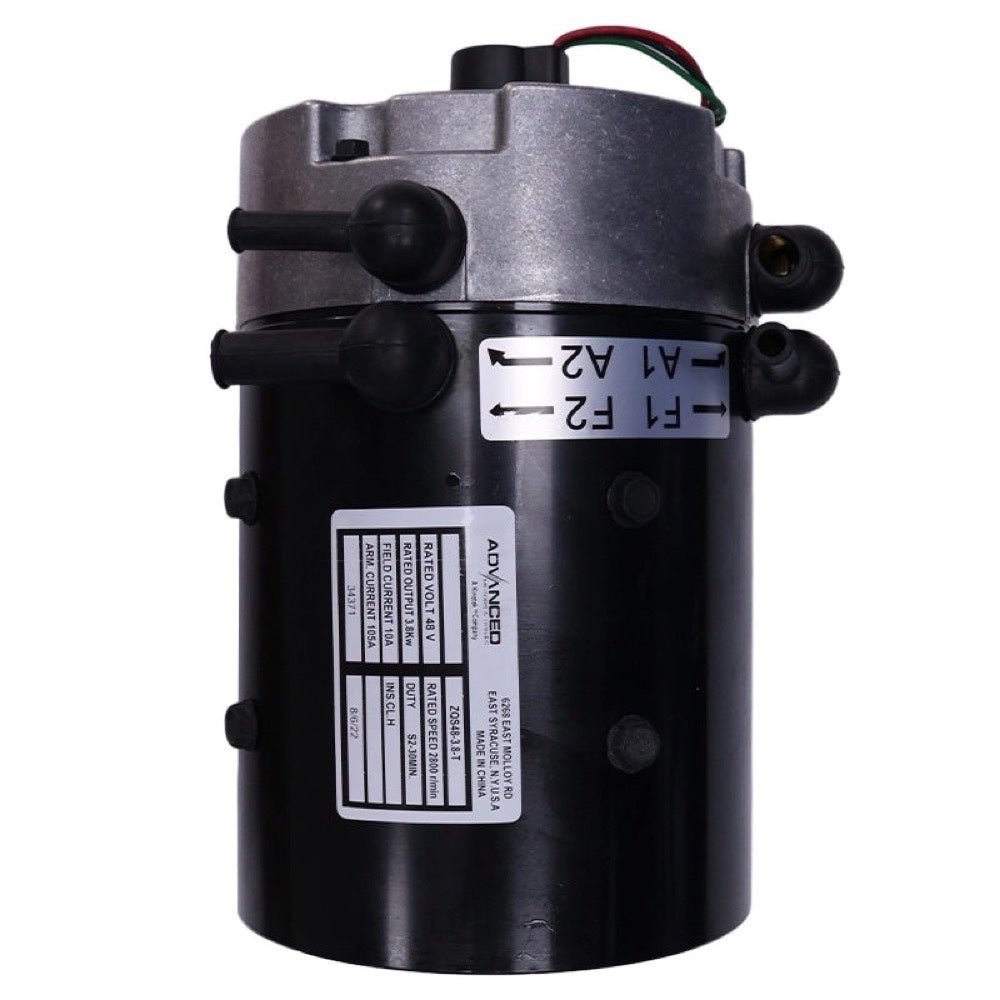 48 Volt 3.8kW Drive Motor ZQS48-3.8-T compatible with Tomberlin E-Merge Electric Golf Cart 2007-UP