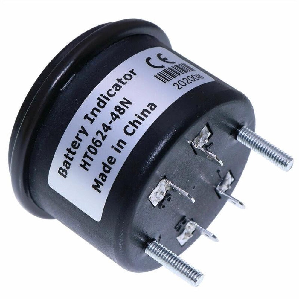 48V ATV Battery Meter Indicator Round fits EZGO Club Car Golf Cart Forklift