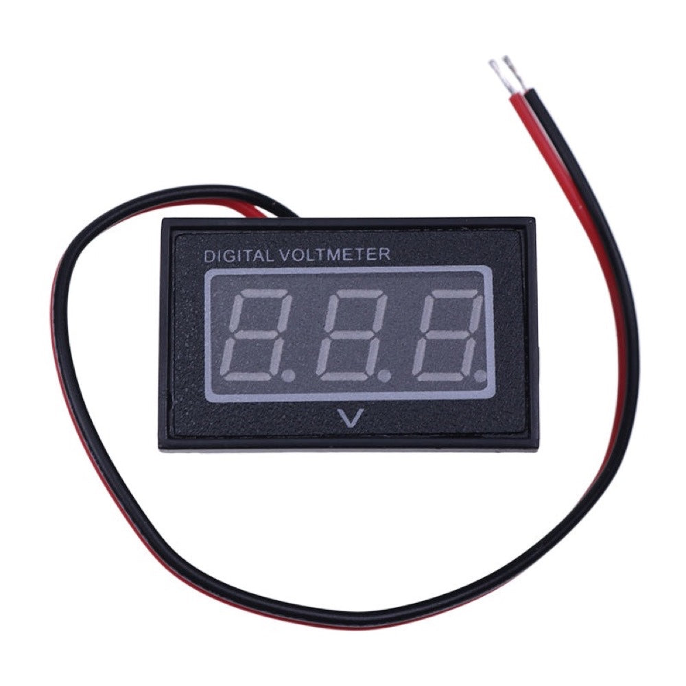 48V Blue Digital Voltmeter DC4.5-150V