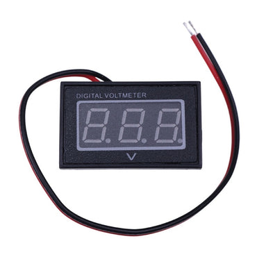 48V Blue Digital Voltmeter DC4.5-150V
