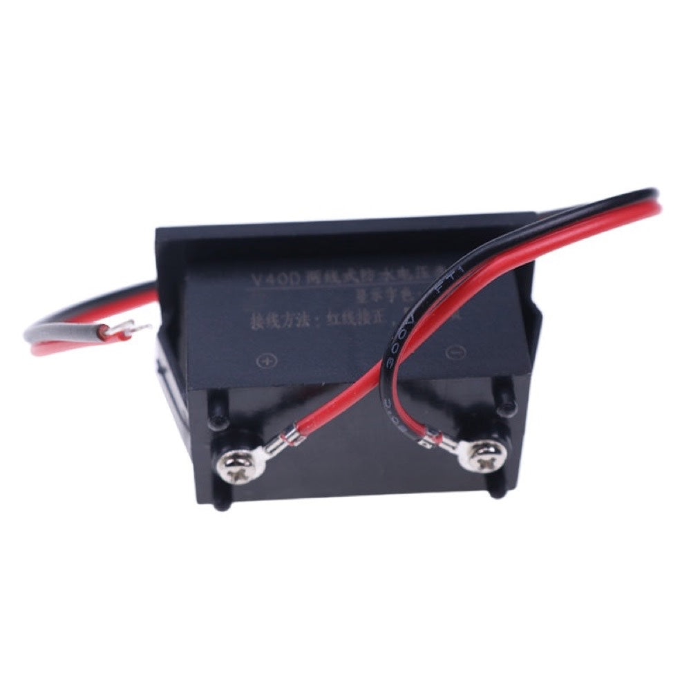 48V Blue Digital Voltmeter DC4.5-150V