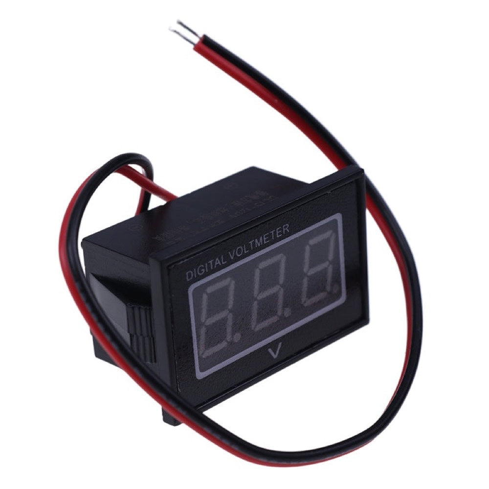 48V Blue Digital Voltmeter DC4.5-150V