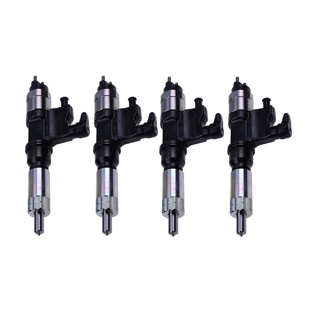 4Pcs Fuel Injector 095000-5471 8-98151837-0 suitable for 2001-07 Isuzu NPR NPR-HD 4HK1 5.2L