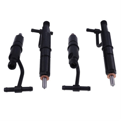4Pcs Fuel Injector 8944422241 fits Isuzu Engine 4JA1 4JB1 4JC1 Hitachi Excavator EX40 EX45 EX60UR