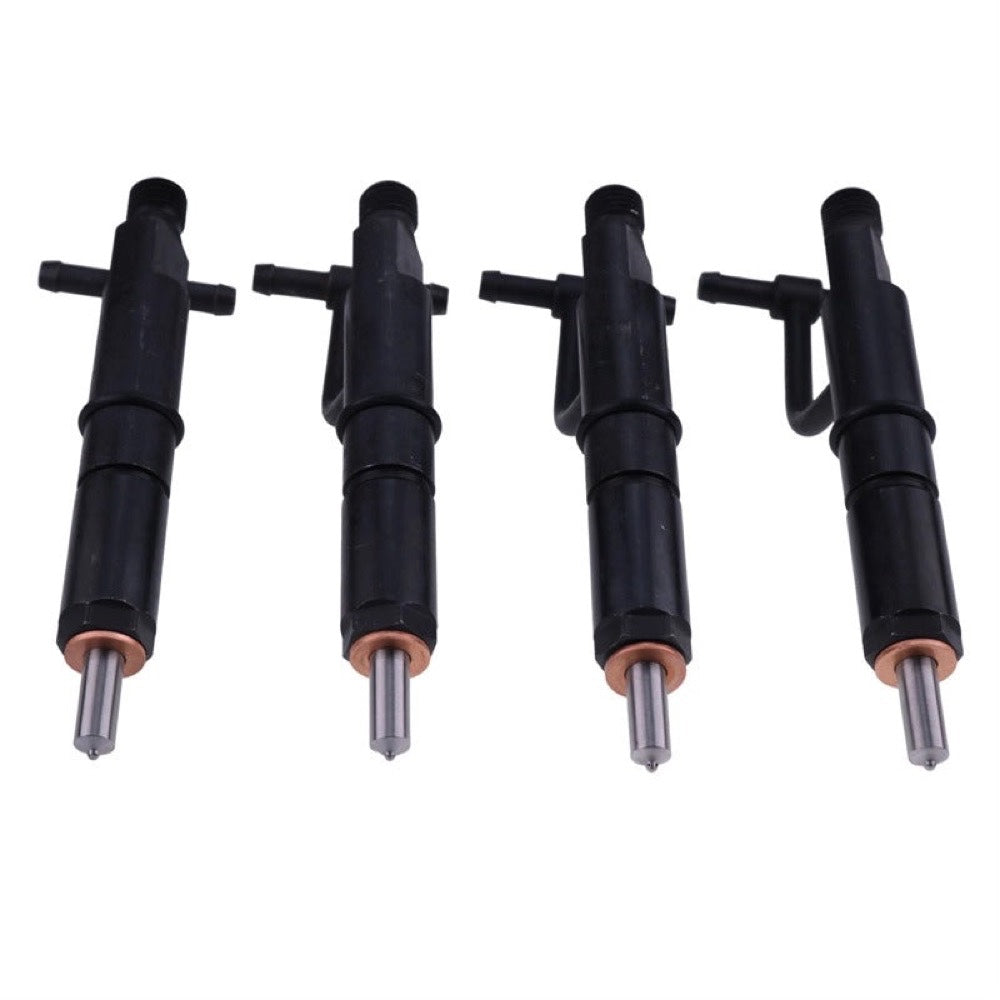 4Pcs Fuel Injector 8944422241 fits Isuzu Engine 4JA1 4JB1 4JC1 Hitachi Excavator EX40 EX45 EX60UR