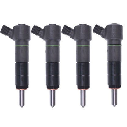 4Pcs Fuel Injector RE529390 fits John Deere Engine 4024 5030 Tractor 520 4720 5030 5065M 5075M