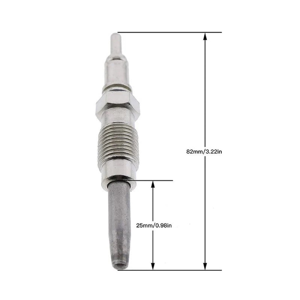 4Pcs Glow Plug 6670989 for use with Bobcat Loader 863 864 873 883 A220 A300 S250 T200