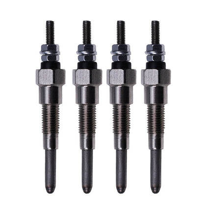 4Pcs Heater Glow Plug 185366250 fits Perkins Engine 404D-22 404D-15 404C-15