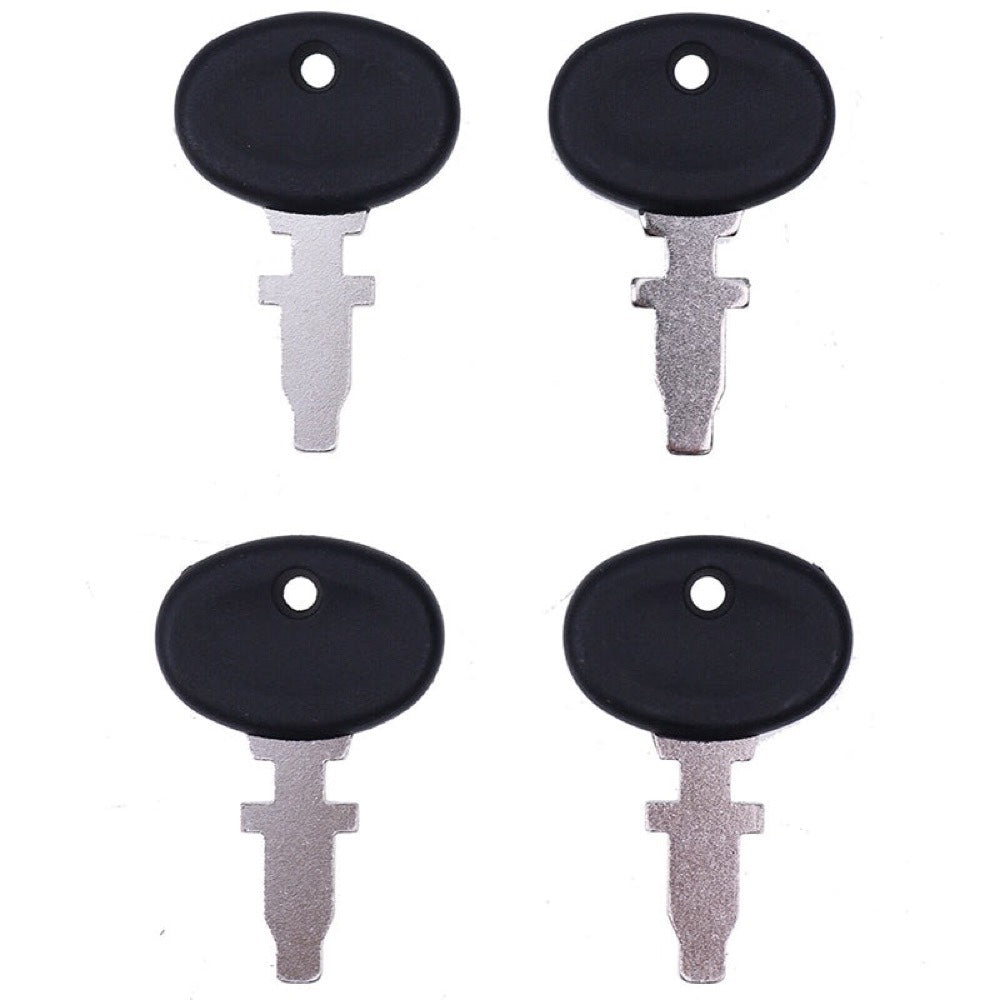 4Pcs Ignition Key TX10998 for use with Long Tractor 310 320 445 460 510 560 610 2360 2510 2610 2460