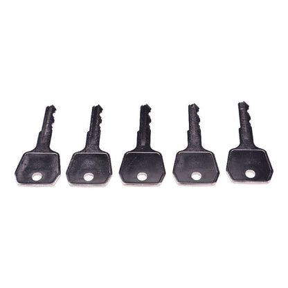 5 Ignition Keys 511416 57421-22060-71 57421-22000-71 for use with Toyota Engine 1DZ 4P 14Z 5K Earlier and Older Forklift 2FD 2FB 3FD 3FG 4FD 4FG 5FD 5FG 5FB 6FD 6FG 6FB 7FD 7FG