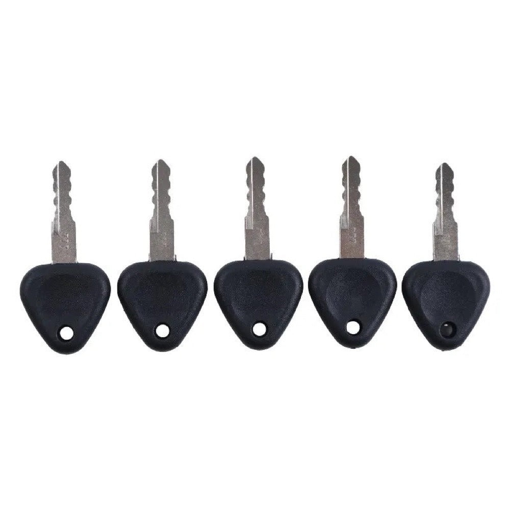 5 Ignition Start Starter Keys SA1123-02960 777 for use with Volvo EC120D EC140 EC150 EC170D EC210C EC240 EC55 EW130 EW210C Excavator