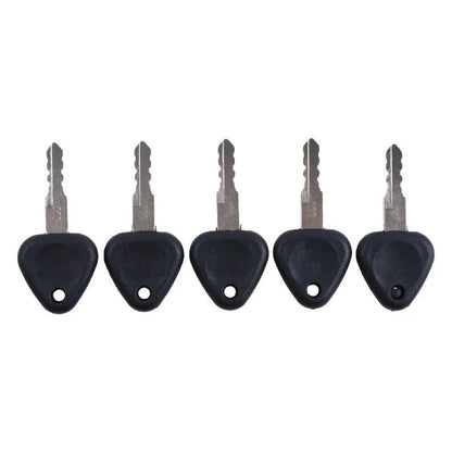 5 Ignition Start Starter Keys SA1123-02960 777 for use with Volvo EC120D EC140 EC150 EC170D EC210C EC240 EC55 EW130 EW210C Excavator