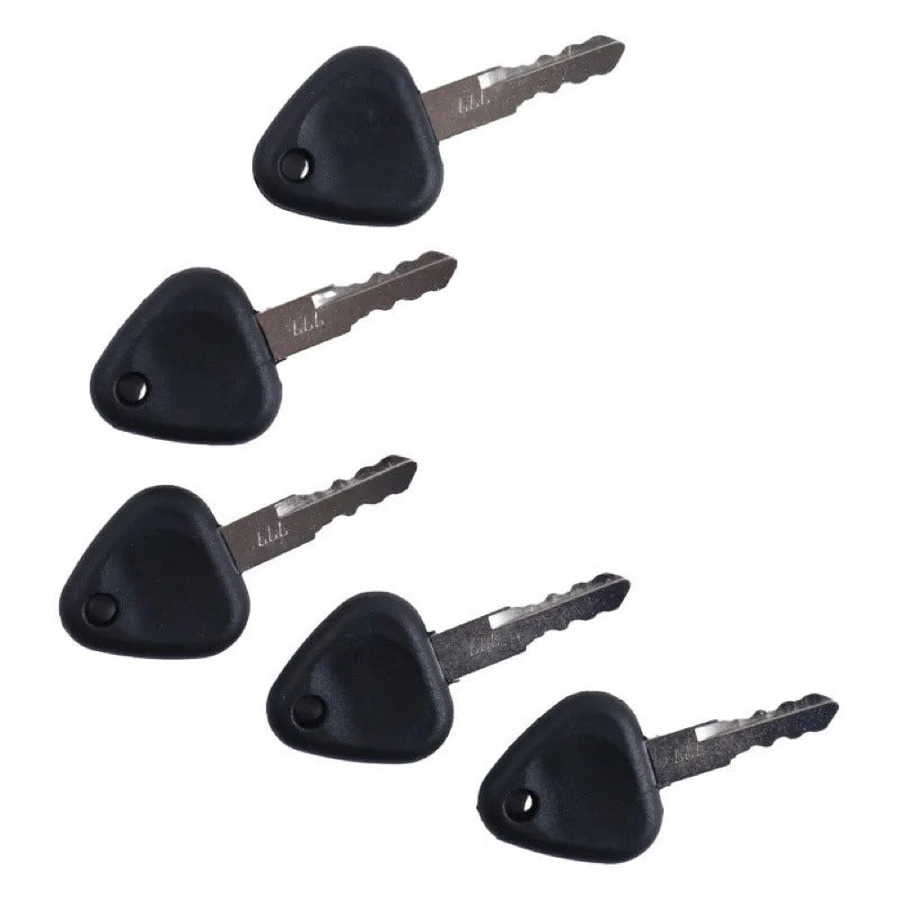 5 Ignition Start Starter Keys SA1123-02960 777 for use with Volvo EC120D EC140 EC150 EC170D EC210C EC240 EC55 EW130 EW210C Excavator