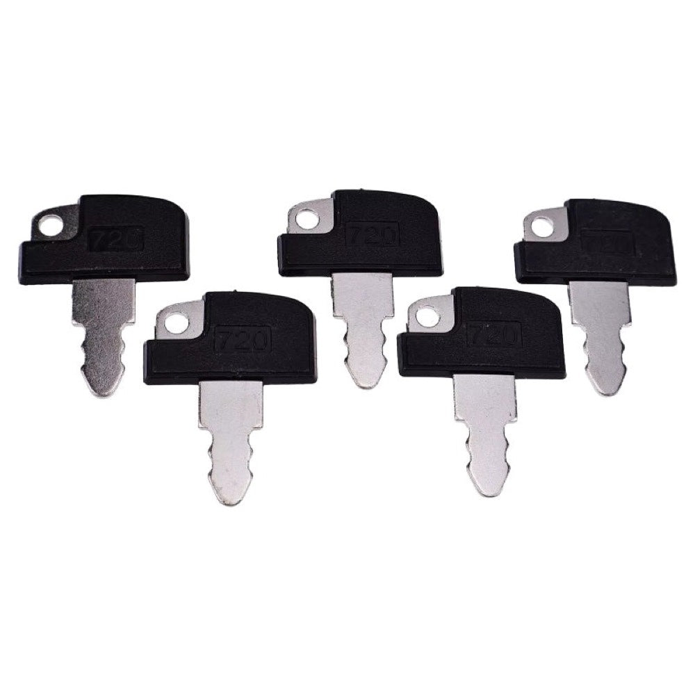 5 Keys 14446213202 14446213200 12657078720 suitable for TYM 40H T194H T233 T234 T264 T273 T290 T300 T303 T330 T353 Mahindra 2310 2810 3510 4010 4110 4510 7010 7810 Tractor