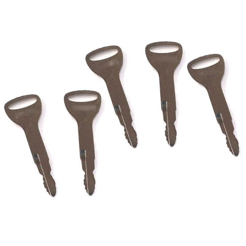 5 Pcs Ignition Keys A62597 fits CASE 1070 1090 970