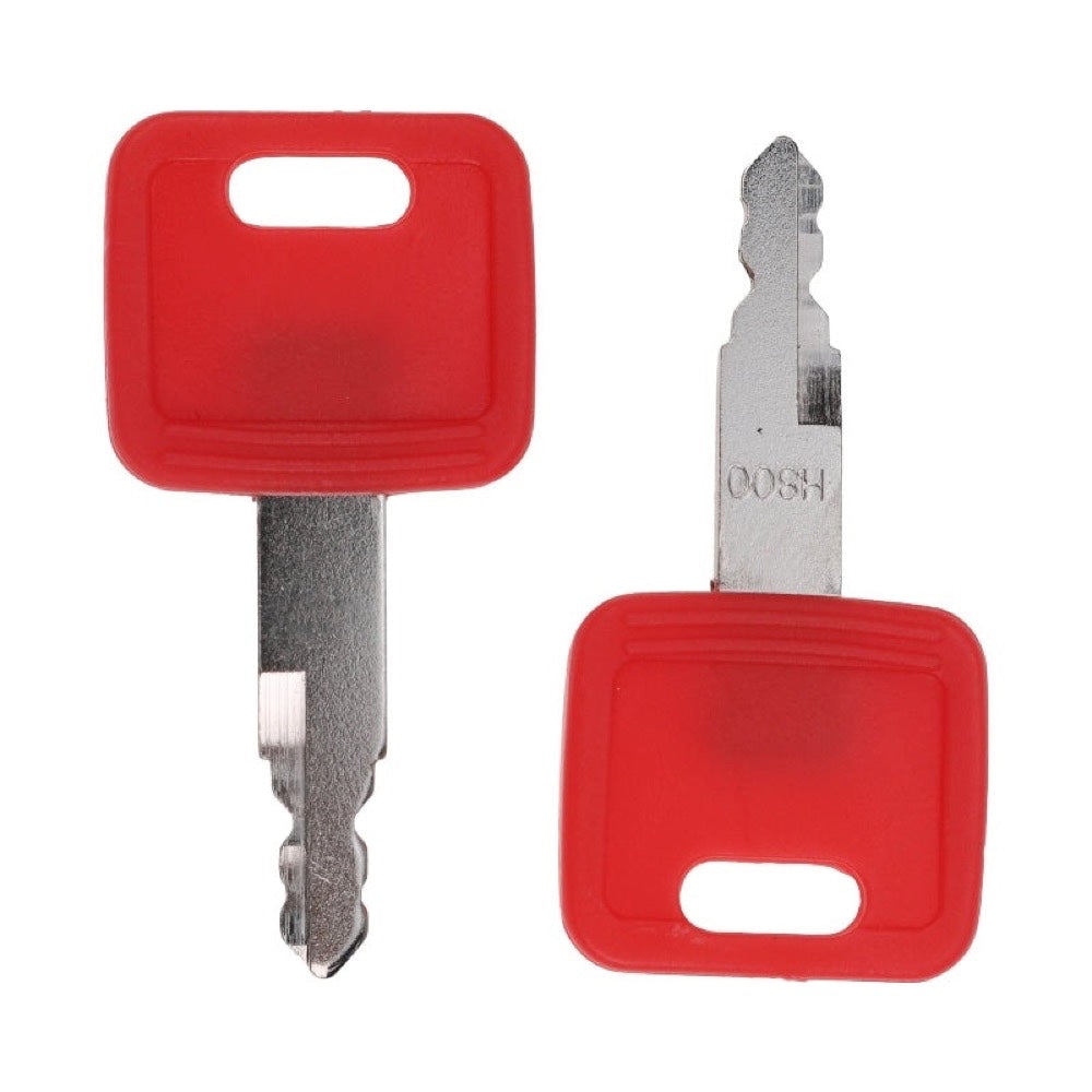 5 Pcs Ignition Start Key H800 for use with Fiat Hitachi John Deere Excavator CASE Dozer New Holland