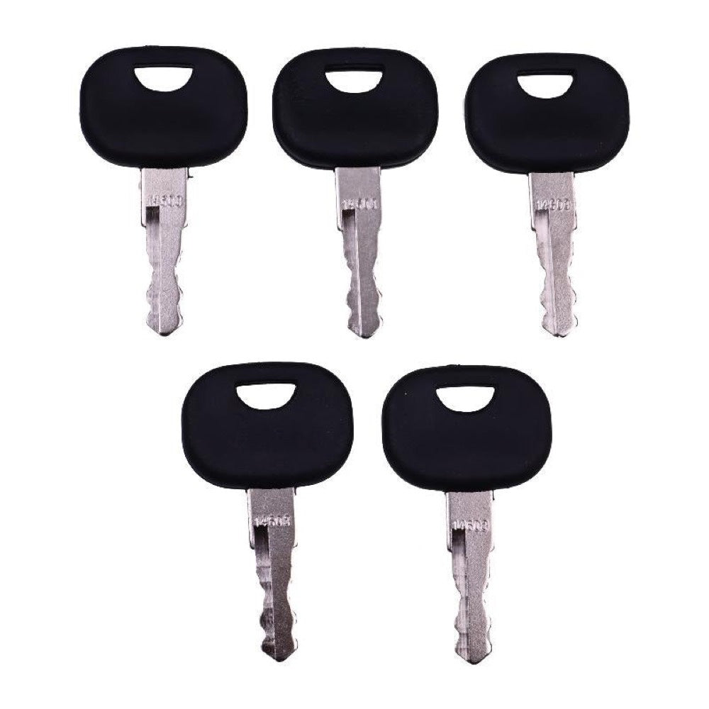 5 Pieces Ignition Key 6971041 603 57189-3 compatible with Bobcat B100 B250 B300 BL275 BL370 BL470 BL575 T2250 T2556 T2566 T35100 T3571 T40140 V518 V623 V723