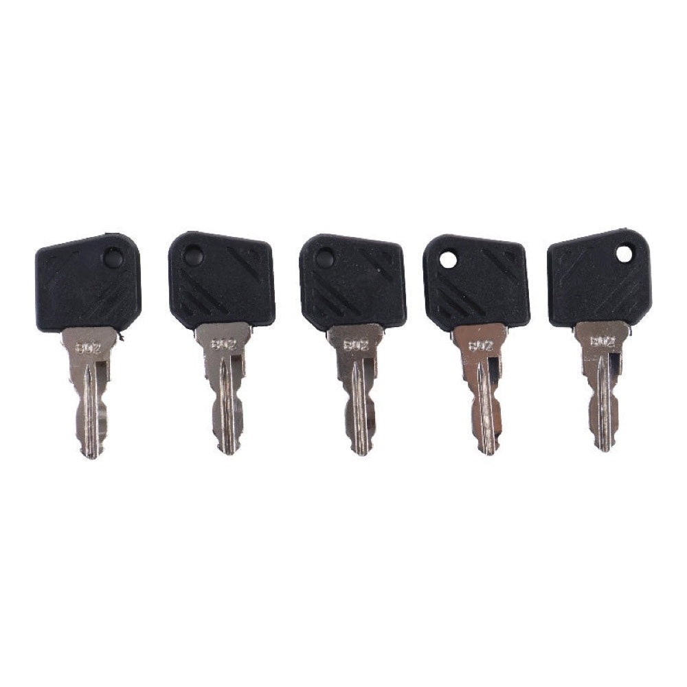 5 Pieces Key 802 0039730404 fits Linde Forklift E16 Stacker L12 L14 L16 Pallet Truck T16 T18 T20 T30 372 1151 1152 1158 131