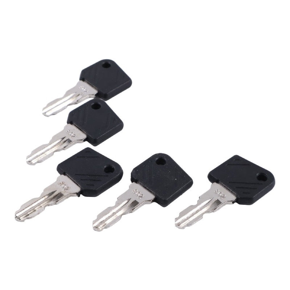 5 Pieces Key 802 0039730404 fits Linde Forklift E16 Stacker L12 L14 L16 Pallet Truck T16 T18 T20 T30 372 1151 1152 1158 131