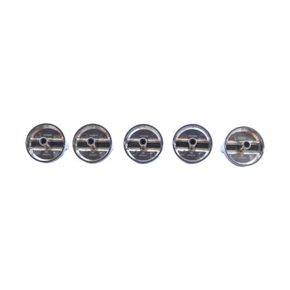 5 Pieces Plastic Burner Knob 316564509 5304502763 fits Electrolux DGGF3046RFA DGGF3046RFB Frigidaire DGGF3046RFC FGGF3035RFA Gas Range