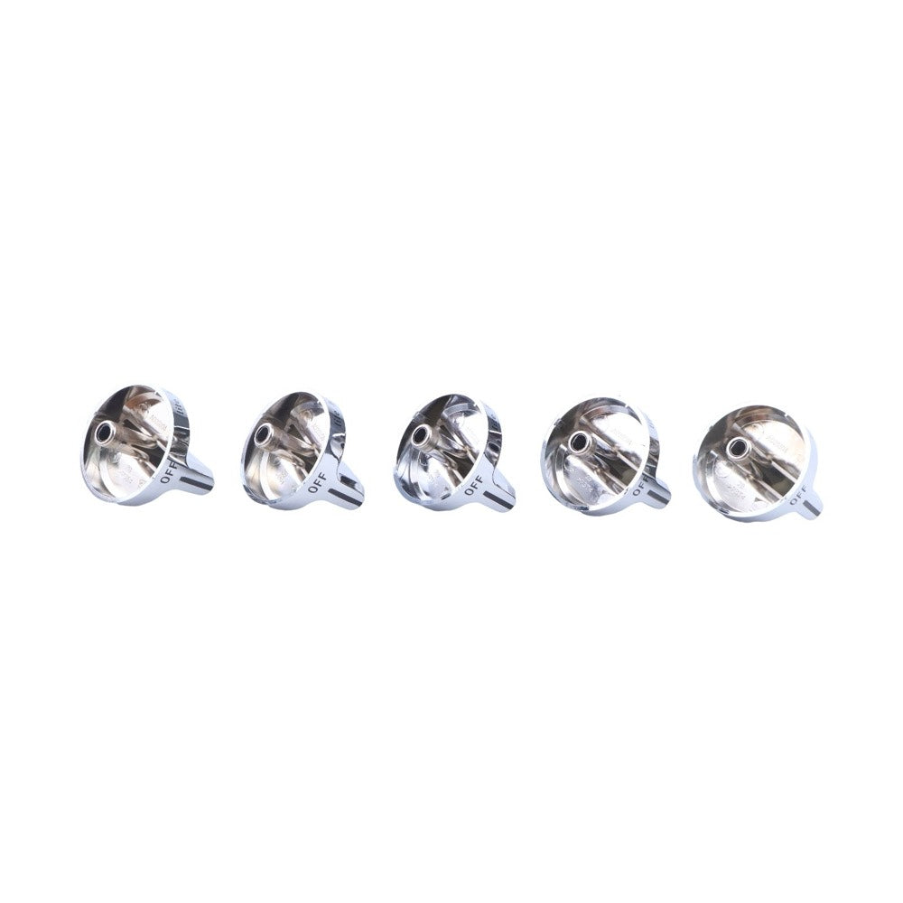 5 Pieces Plastic Burner Knob 316564509 5304502763 fits Electrolux DGGF3046RFA DGGF3046RFB Frigidaire DGGF3046RFC FGGF3035RFA Gas Range