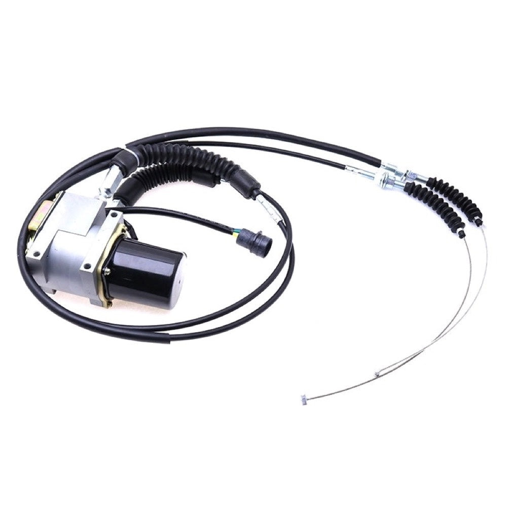 5 Pins Governor Throttle Motor With Double Cable 247-5227 7Y-5559 7Y-3913 for use with Caterpillar CAT Engine 3066 Excavator 312 312B 311B 320 320L