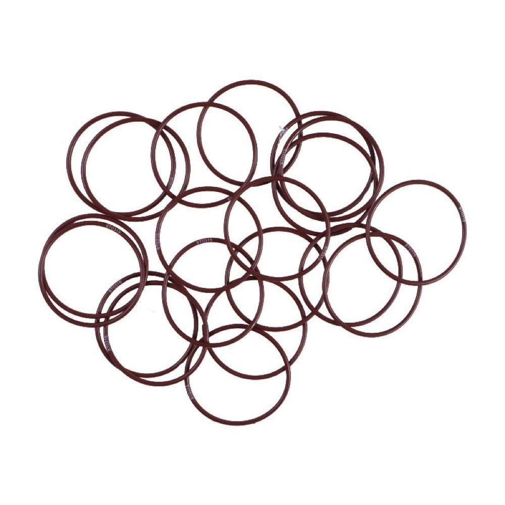 580 Pieces O Ring Seal Kit compatible with Caterpillar Nitrile Material 90 Shore