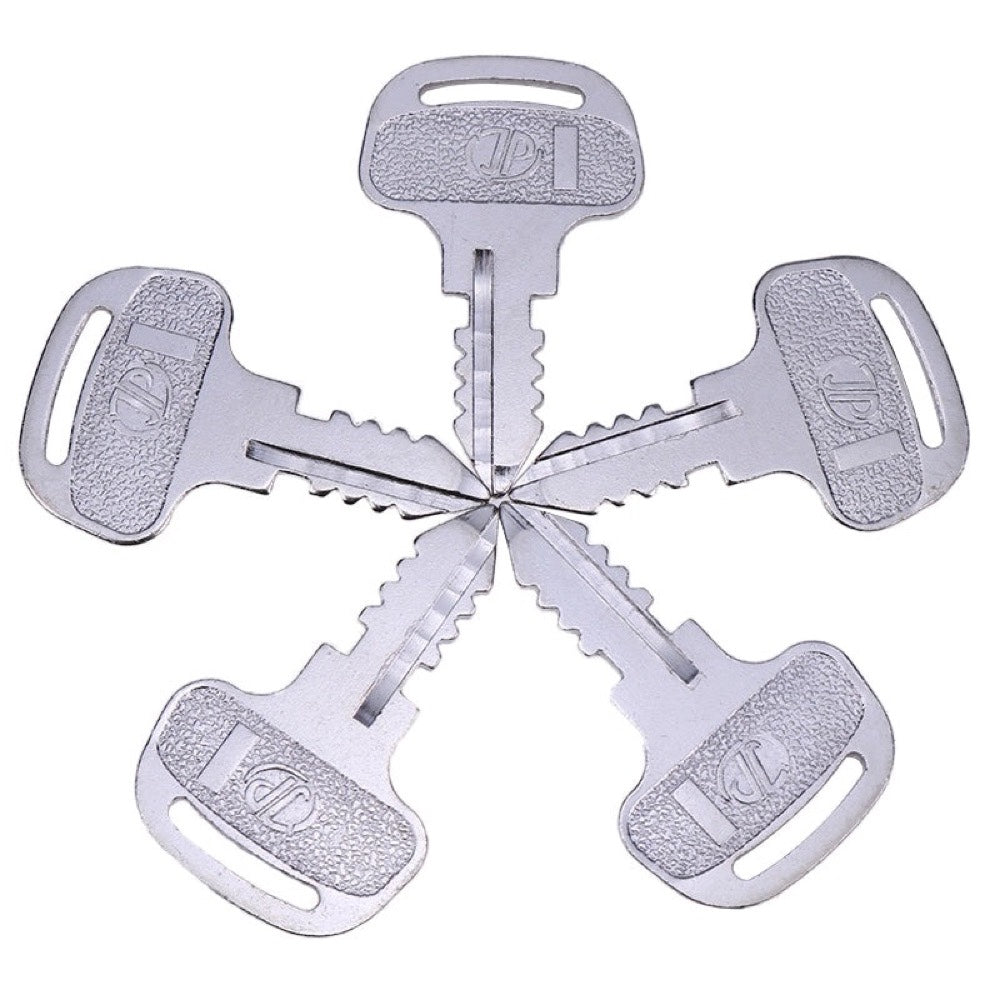 5Pcs Ignition Key 18510-63720 for use with Kubota Tractor M4900 M5700 M6800 M8200 M9000