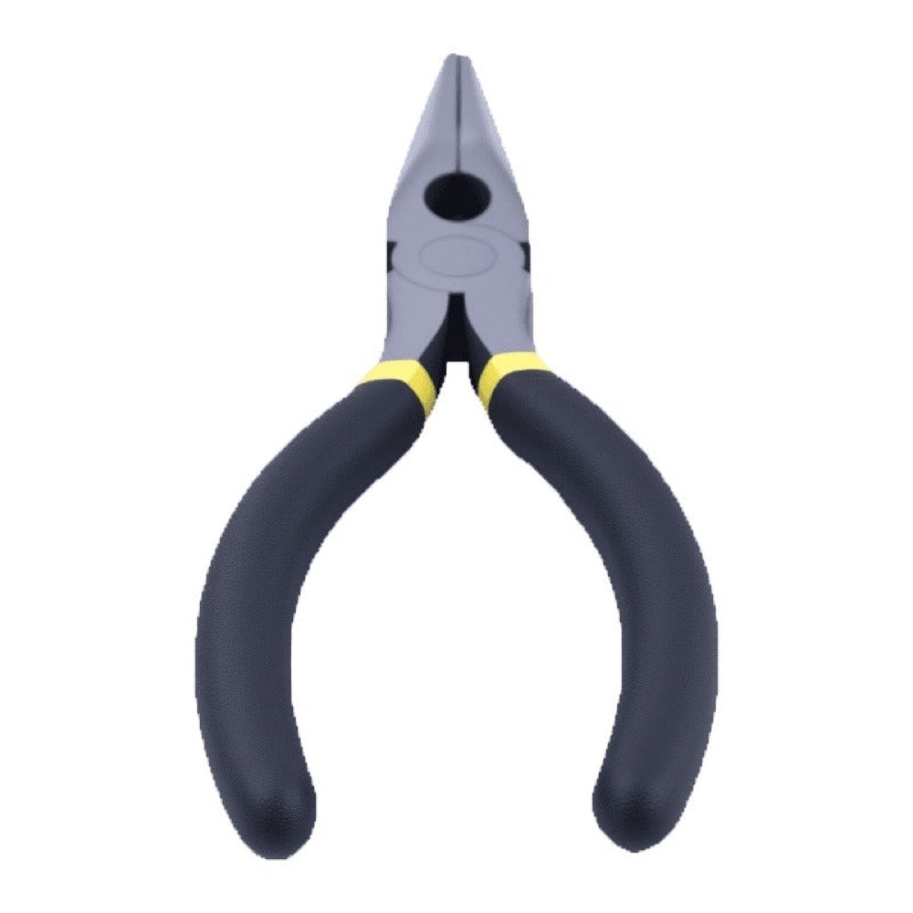 6 Inch Durable Long Nose Pliers with Double-Dipped Grips Low-Profile Design compatible with Precision in Tight Spaces