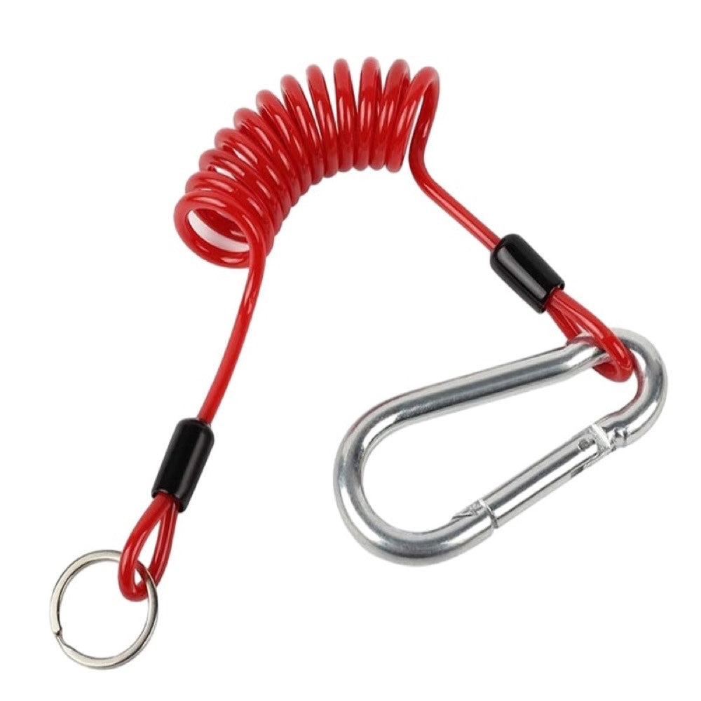 6 Inches Breakaway Trailer Brake Cable RV Stainless Steel Spring Towing