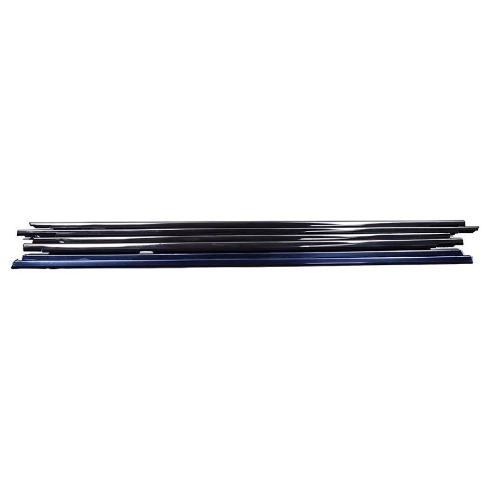6 Pcs Door Belt Molding 75660-60020 75670-60020 for use with Toyota Land Cruiser Lexus LX450 1990-1999