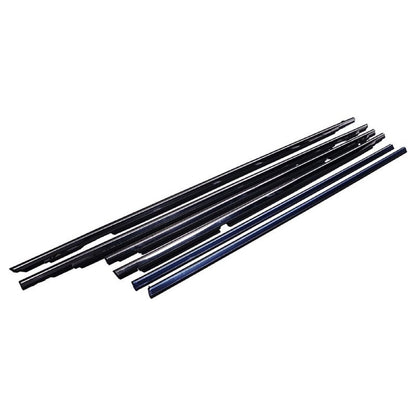 6 Pcs Door Belt Molding 75660-60020 75670-60020 for use with Toyota Land Cruiser Lexus LX450 1990-1999