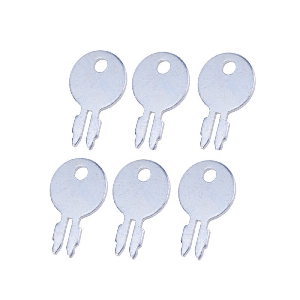 6 Pcs Ignition Key A4700R fits John Deere Tractor 110 110H 500 600 1010 2010 2510 3010 3020 4010 4020 5010 5020