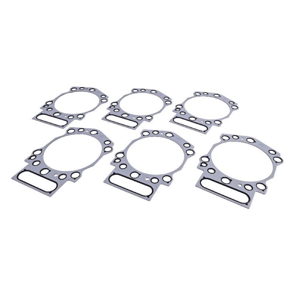 6 Pieces Cylinder Head Gasket 3634664 for use with Cummins Engine KTA19 KTA38 KTA50 QSK19 QSK38 QSK50 B3.3