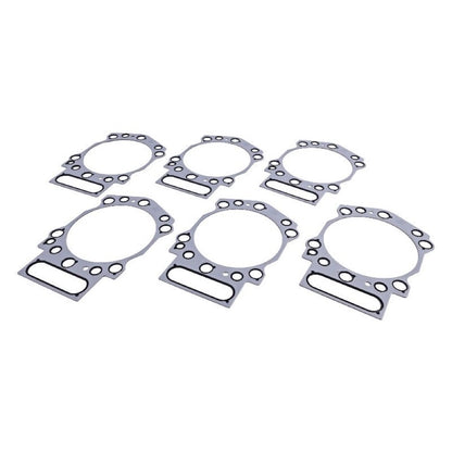 6 Pieces Cylinder Head Gasket 3634664 for use with Cummins Engine KTA19 KTA38 KTA50 QSK19 QSK38 QSK50 B3.3