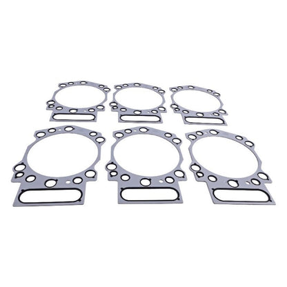 6 Pieces Cylinder Head Gasket 3634664 for use with Cummins Engine KTA19 KTA38 KTA50 QSK19 QSK38 QSK50 B3.3