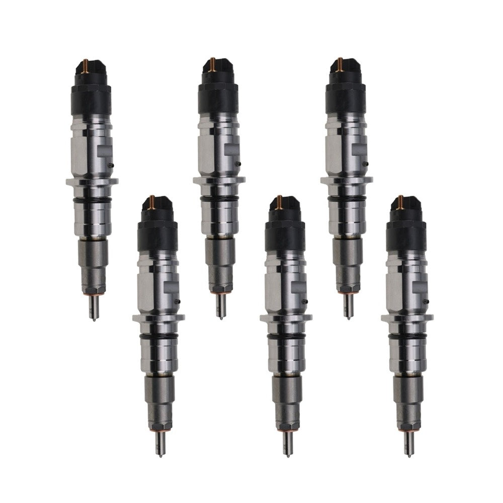 6 Pieces Fuel Injector 5256034 0445120187 fits Cummins Engine B6.7 ISB ISB6.7 ISL QSB6.7 Dodge Ram 3500 4500 5500 6.7L 2013-2018