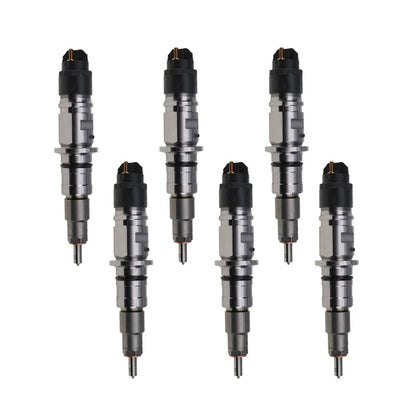 6 Pieces Fuel Injector 5256034 0445120187 fits Cummins Engine B6.7 ISB ISB6.7 ISL QSB6.7 Dodge Ram 3500 4500 5500 6.7L 2013-2018
