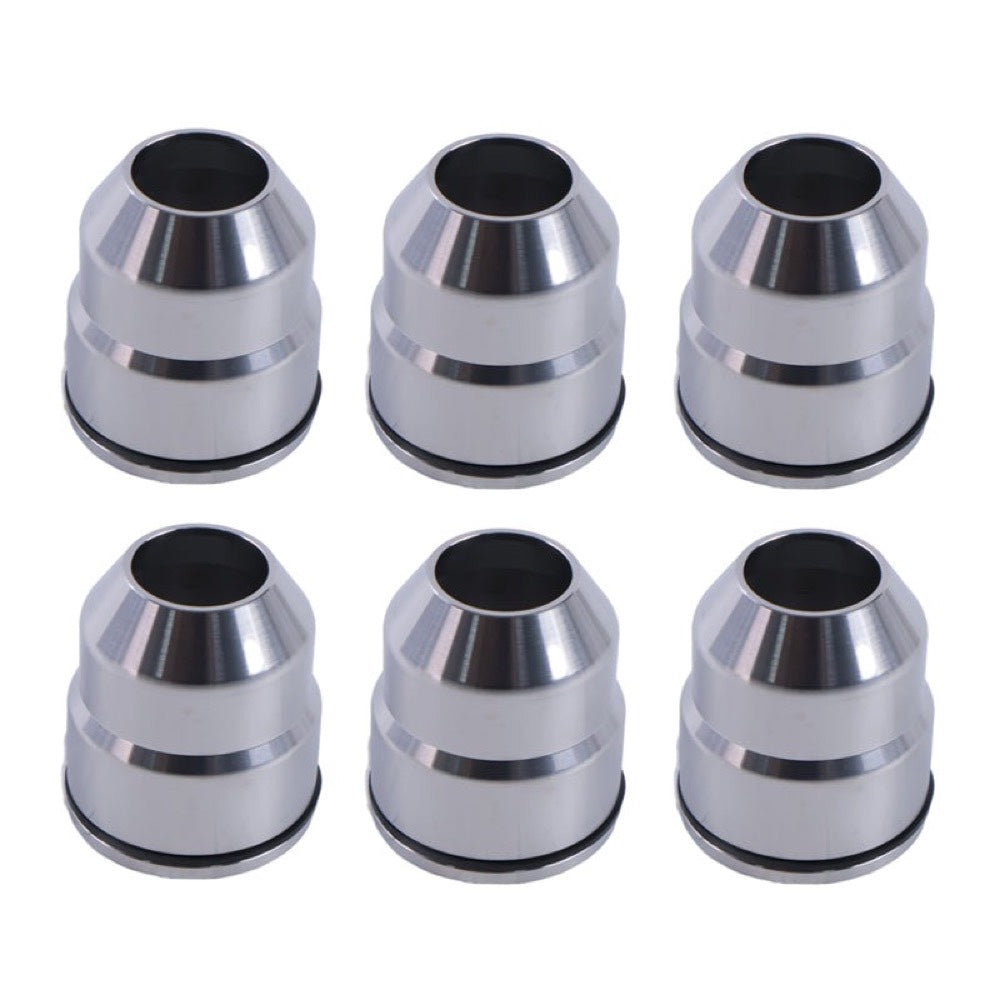 6 Pieces Fuel Injector Sleeve 3680873 3412352 suitable for Cummins Engine ISX ISX15 QSX QSX15 B5.9