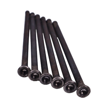 6 Pieces Push Rod 16851-15110 suitable for Kubota Engine Z482 Z602 D722 D782 DF752 WG972 D902 Tractor B7410D BX2360 BX1860 BX1500D Mower ZD1021 ZD18 ZD21 ZD221 ZD321