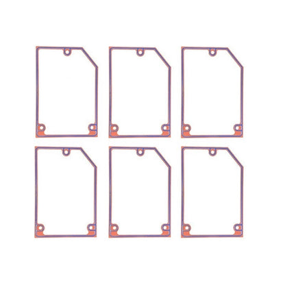 6 Pieces Rocker Lever Cover Gasket 4920076 fits Cummins Engine K19 KTA19 QSK19