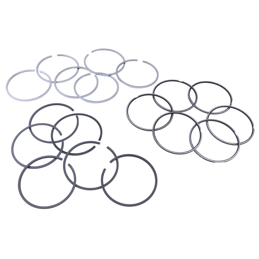 6 Set STD Piston Rings 3802421 3802746 3802230 3802050 compatible with Cummins Engine 4B 4BT 6B 6BT5.9 4B3.9 6B5.9 QSB5.9 QSB6.7 ISBE4 ISB