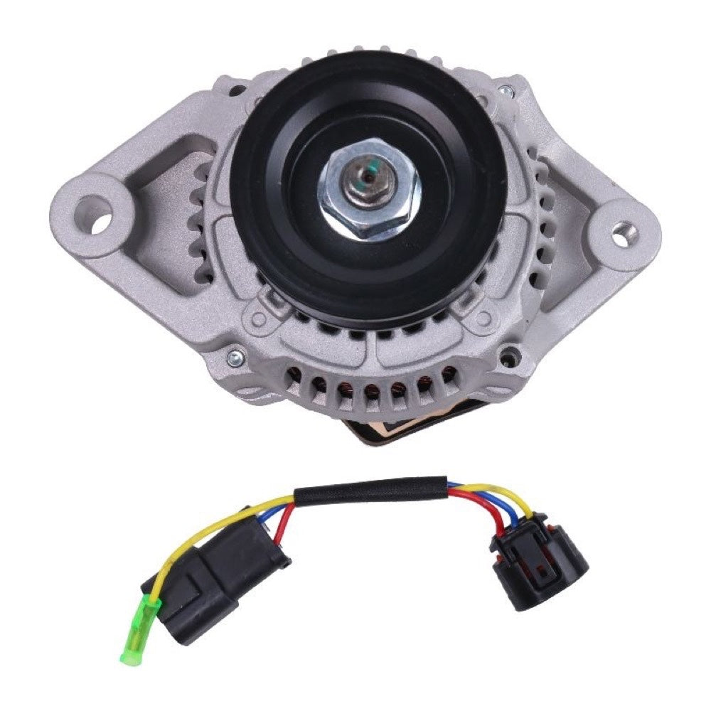 69mm 12V 40A Alternator YM129423-77200 for use with Komatsu Engine 3D76E 3D82AE 3D84E 3D88E 4D88 4D88E S3D84 S3D84E
