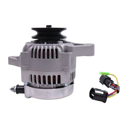 69mm 12V 40A Alternator YM129423-77200 for use with Komatsu Engine 3D76E 3D82AE 3D84E 3D88E 4D88 4D88E S3D84 S3D84E